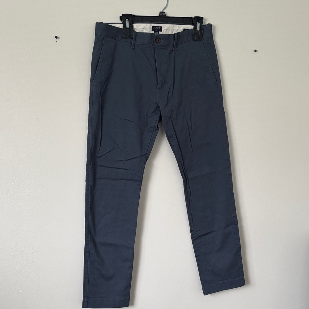 J. Crew Men's Dark Blue Chinos